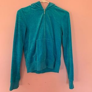 Juicy Couture sweatshirt.